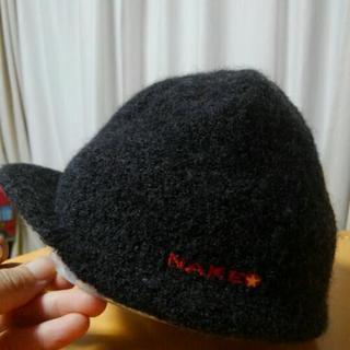 NAKED ☆ジュニアフリー☆ニット帽キャップ☆スキー☆