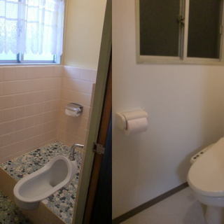 ★和式トイレリフォーム★和式から洋式トイレにリフレッシュ☆ - 地元のお店