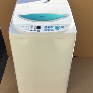 美品:サンヨー・6kg・全自動洗濯機・ASW–B60V・ステンレス槽