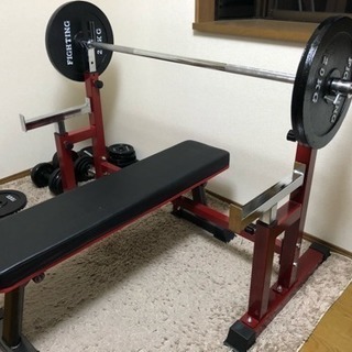 ベンチプレス140kg分/ダンベル 17kg×2個