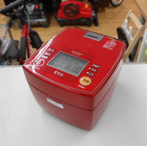 三菱 炊飯器 5.5合炊き NJ-VX103-R レッド ジャー 炭炊釜 MITSUBISHI ☆ PayPay(ペイペイ)決済可能 ☆ 札幌市 清田区 平岡