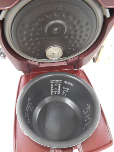 三菱 炊飯器 5.5合炊き NJ-VX103-R レッド ジャー 炭炊釜 MITSUBISHI ☆ PayPay(ペイペイ)決済可能 ☆ 札幌市 清田区 平岡