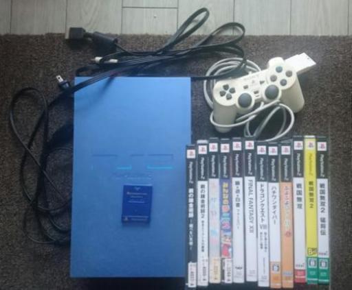 PlayStation2とソフト12本です！手渡し出来る方で！！