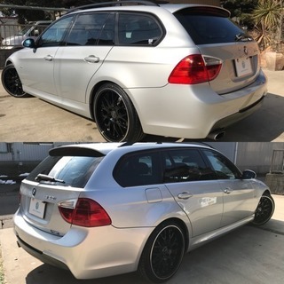値下げ！320i Mスポーツ 新品19インチAW BMW ツーリングワゴン e91 TRG 地デジの画像