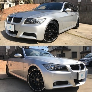 値下げ！320i Mスポーツ 新品19インチAW BMW ツーリングワゴン e91 TRG 地デジの画像