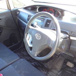 人気のムーヴカスタム！ブラック！スマートキー！車検長い！乗って帰れます！早い者勝ち！の画像