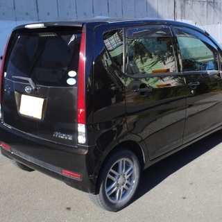 人気のムーヴカスタム！ブラック！スマートキー！車検長い！乗って帰れます！早い者勝ち！の画像