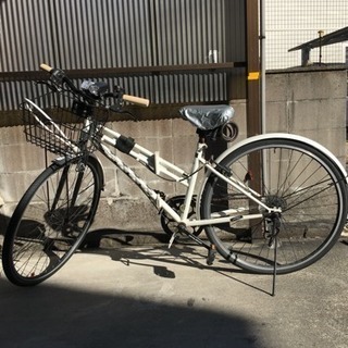 【タイヤ新品！！】折りたたみ 自転車 27インチ DOPPELGANGER