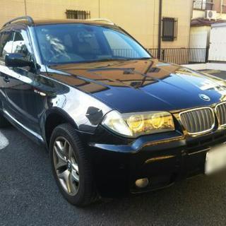 格安 BMW X3 4WD 5万キロ台 人気のブラック