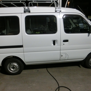 スズキ　エブリィ　バン　DA62V　平成16年式　16万キロ　PA（ハイルーフ）エンジン、ミッション、デフオイル交換済み　車検平成30年6月10日まで の画像