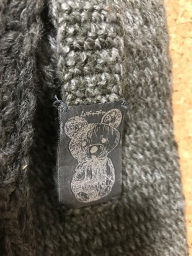 アチャチュムセット参考画像。むちゃちゃの毛糸ぬいぐるみバック