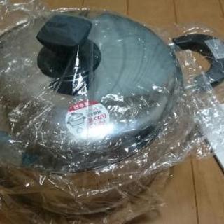 新品 ヨシカワ ステンレス 3層鋼 多層鍋 両手鍋 IH 日本製 柳宗理  宮崎製作所 の画像