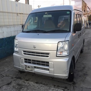 乗り出し20万円、エブリィ、走行8万キロ、車検2年付、下取り可の画像