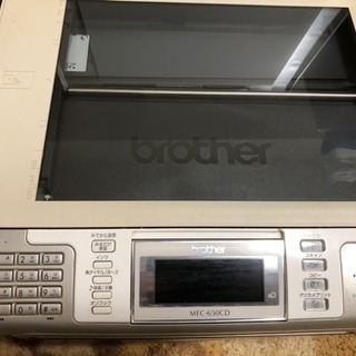 もらって下さい　お話中　brother ファックス・スキャン・コピー・デジカメプリントの画像