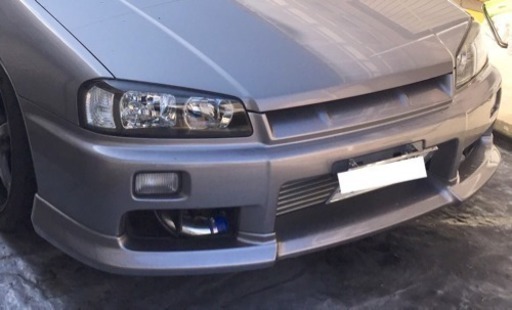 ジ*オ様 ER34 純正 オプション リップ エアロ R34 スカイライン バン