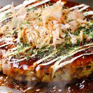 本日（2/8）中野～吉祥寺あたりでお好み焼き