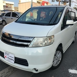 セレナ車検付き パワスラナビサンルーフ 分割可能