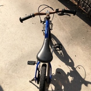 [無料]子供用自転車 ホビーバイク 青の画像