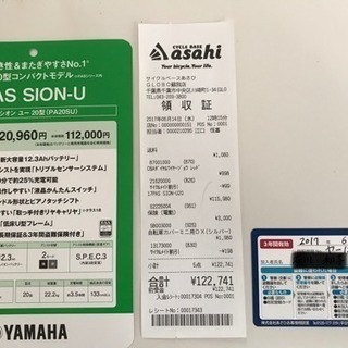 ヤマハ PAS SION 20型の画像