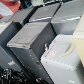 保証1か月★冷蔵庫 ミニ2ドア ＯＲ 洗濯機 単身用家電 売ります!!  業販卸価格★の画像