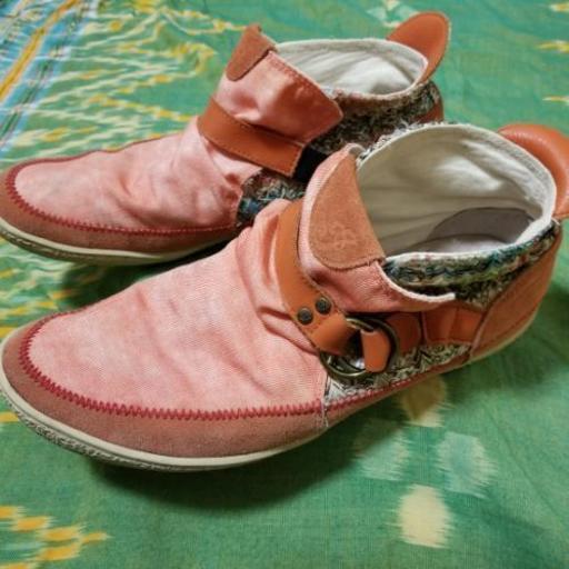 美品　インディアンモーターサイクル　スニーカー