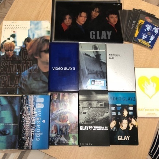 GLAYグッズ 非売品あり