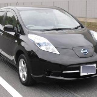日産リーフ X  ブラック　フルセグナビ　シートヒーターハンドル...