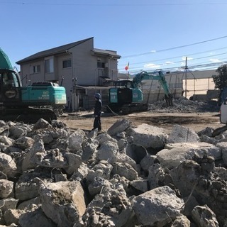 アルバイト募集 解体工事の画像