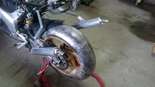 ホンダ NSR250 MC16 MC18 MC21 MC28 純正サイレンサーストレート ホンダ NSR250 MC16 MC18 MC21 MC28 純正サイレンサーストレート