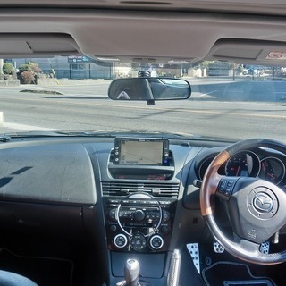 平成17年RX-8★自社ローン★月3.5万～★純正アルミ★オプションナビ★サンルーフ★革シート★6速MTの画像