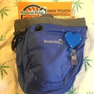 トレーニングポーチ　青