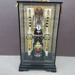 五月人形　嵐山　寿慶　御破魔弓飾