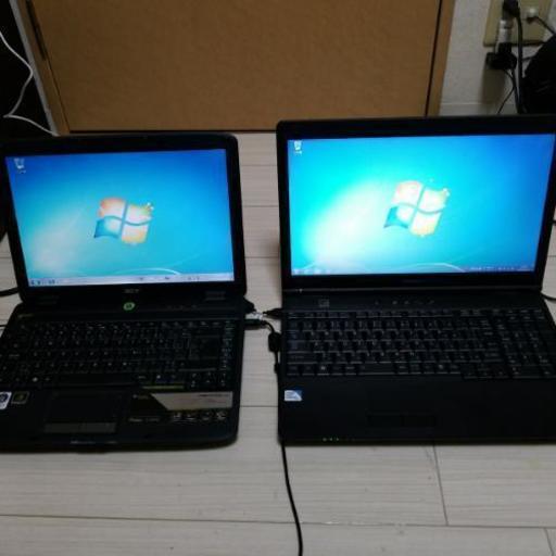 他サイトキャンセルにつき、値下げTOSHIBA　satellite L35 acer ASPIRE 4530 動作現状