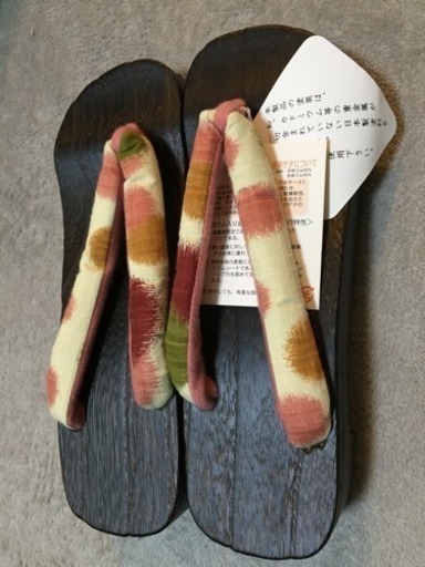 新品★未使用下駄23-24.5センチ