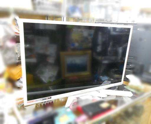 オリオン 32インチ液晶テレビ BKS32W5(RC-002) ホワイト 2017年製 リモコン付き