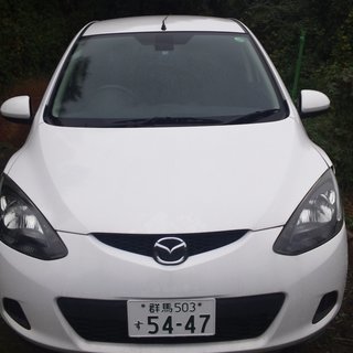 マツダデミオ真珠白平成１９年４２０００km