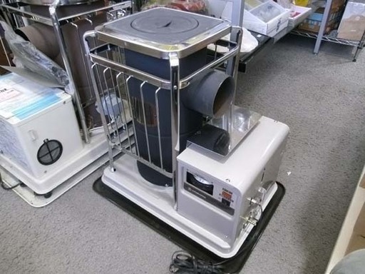 札幌市 2013年製 コロナ 中央設置 煙突ストーブ ＳＶ-1012ＢＳ