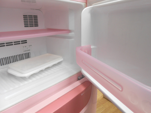 ピンク 2ドア冷蔵庫 LG 2ドア冷蔵庫 CUBEi ピンク 90L 札幌市 清田区 平岡 (モノ
