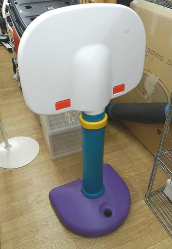 子供用 バスケットゴール Little Tikes/リトルタイクス ボール付き ご家庭で ☆ PayPay(ペイペイ)決済可能 ☆ 札幌市 清田区 平岡