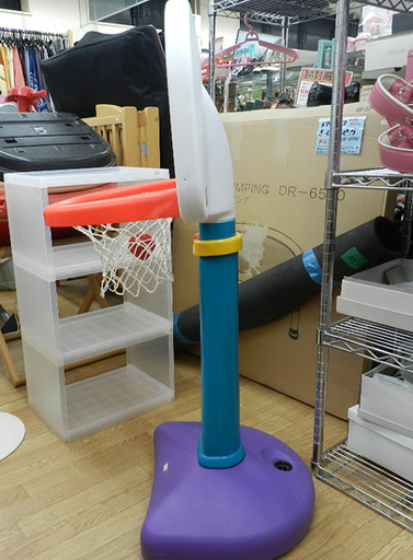 子供用 バスケットゴール Little Tikes/リトルタイクス ボール付き ご家庭で ☆ PayPay(ペイペイ)決済可能 ☆ 札幌市 清田区 平岡
