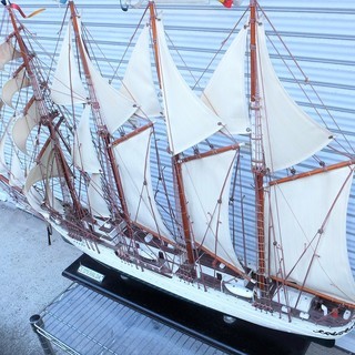 ☆	ESMERALDA エスメラルダ号 大型帆船模型 お部屋のオブジェに◆歴史的な船の模型の画像