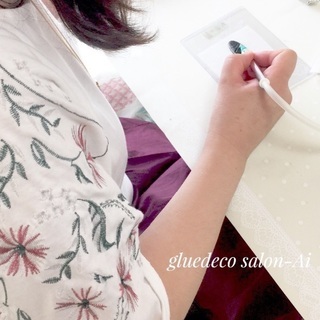 スワロフスキーグルーデコの画像