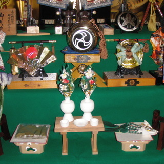 五月人形　段飾り　の画像