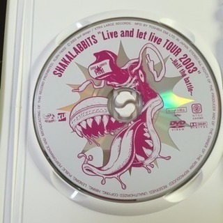 美品！シャカラビッツ ライブ ツワー LIVE DVDの画像