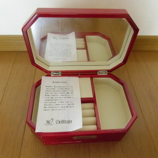 値下げ Demain 駿河漆器 オルゴール宝石箱💛新品・箱あり❷の画像