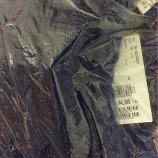 ドロシーズ　リブ編みニットマフラー（タグ付き新品）の画像