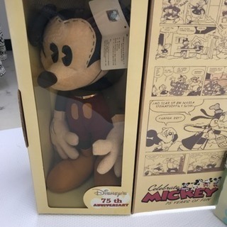 オールドミッキーマウス 75周年レアの画像