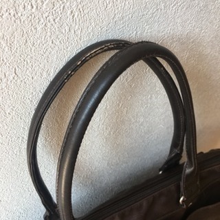 ビジネスバッグ ダークブラウンの画像