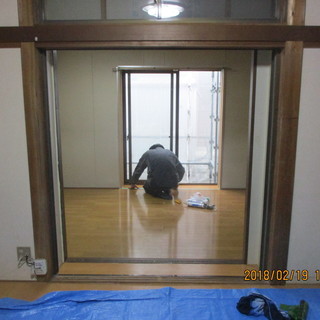 福岡、リフォーム工事、窓の開口及びサッシ移動 - 便利屋