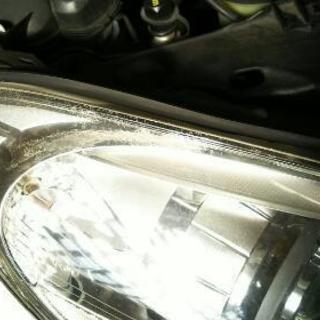 ヘッドライト クリーニング。車のヘッドライトの黄ばみ、くすみ、ガサガサ感、綺麗になります。の画像